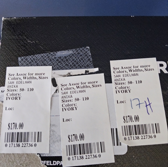 Sam Edelman Anika Modern Ivory Boots with Snake Skin Detail(B6) - Picture 8 of 10